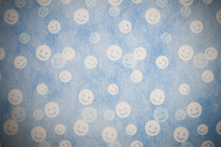 Blue gift wrapの写真素材