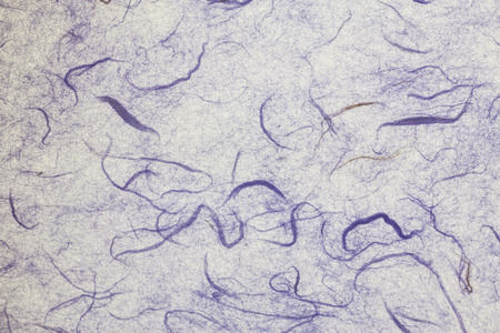 Blue mulberry paper.