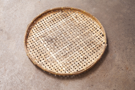 Thai threshing basket.の写真素材