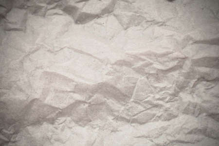 Texture white crumpled paper background.の写真素材