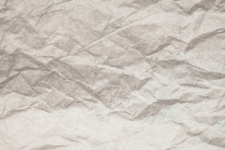 Texture white crumpled paper background.の写真素材