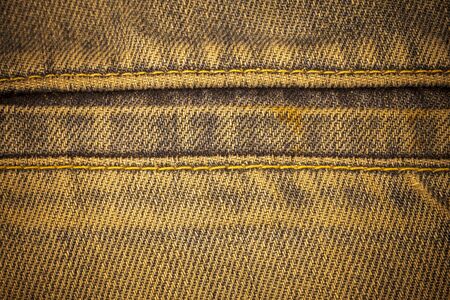 Dirty torn denim jeans texture.の写真素材