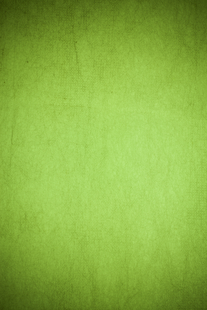 Handmade mulberry paper Green  color.の写真素材
