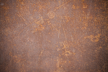 Background rusty steel plate.