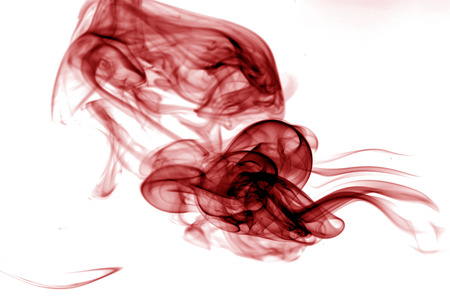 Red toxic fumes movement.の写真素材