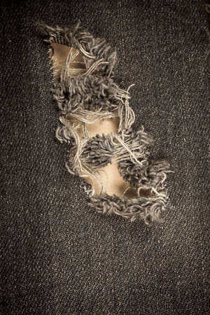 Torn denim vintage texture background.の写真素材