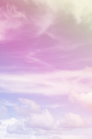 Colorful sky and clouds.の写真素材