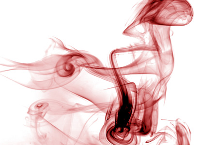 Red toxic fumes movement.の写真素材