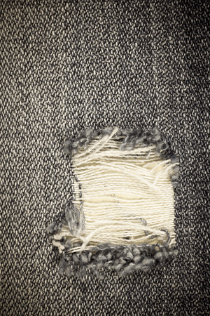 Torn denim vintage texture background.の写真素材