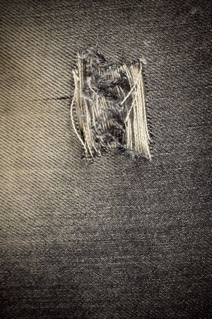 vitage torn denim jeans texture.