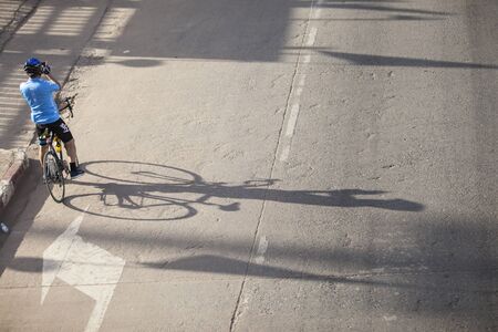 Udon Thani,THAILAND, AUG 16-2015 : Bike for Mom goes into Guinness World Records, This event show respected to Queen of Thailand by the participant for world's biggest bike ride in Thailand.のeditorial素材