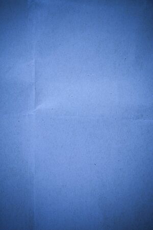Blue recycled paper background.の写真素材
