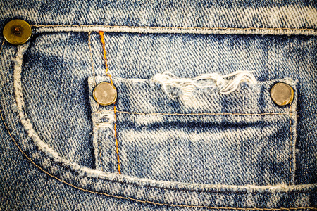 Vintage blue Jeans  background.の写真素材