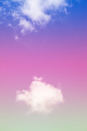 Beautiful colorful sky and clouds background.
