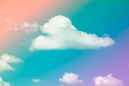 Beautiful colorful sky and clouds background.