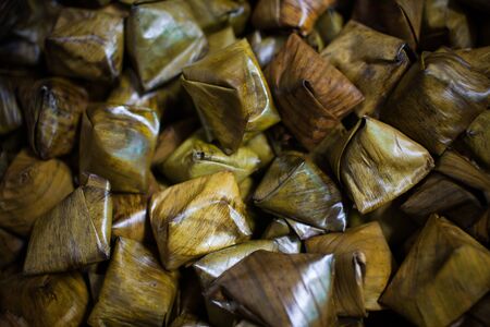 Chinese New Year snack for pay respect to god.の写真素材