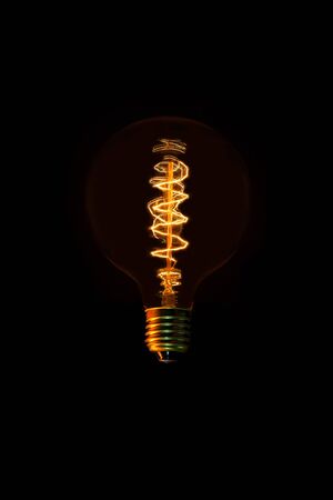 Vintage light bulb