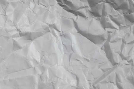 Paper background, Crumpled paper texture.の写真素材