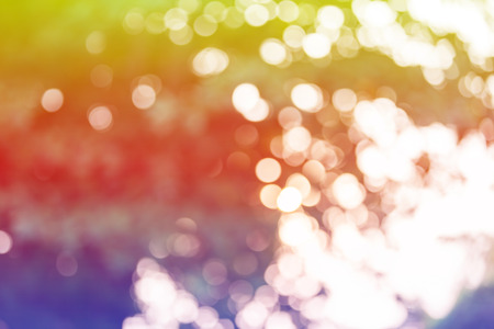 Colorful blur natural bokeh background.の写真素材
