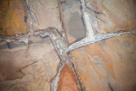 Stone Cladding wall texture design.