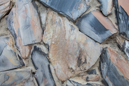 Stone Cladding wall background.の写真素材