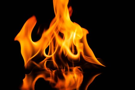 Fire flames