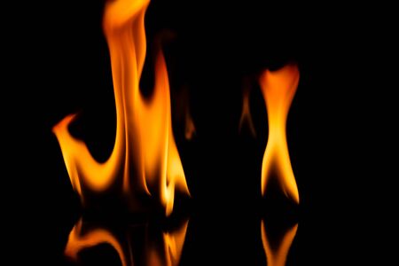 Fire flamesの写真素材