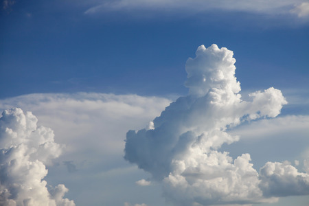 Clouds in the sky.の写真素材