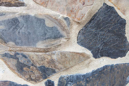 Stone Cladding wall background.