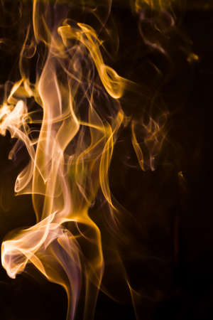 Gold smoke.の写真素材