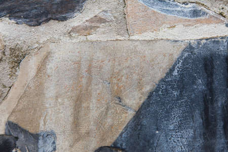 Stone Cladding wall background.