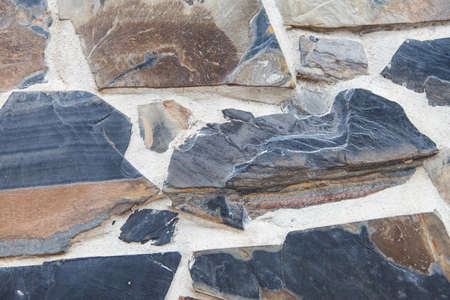 Stone Cladding wall background.