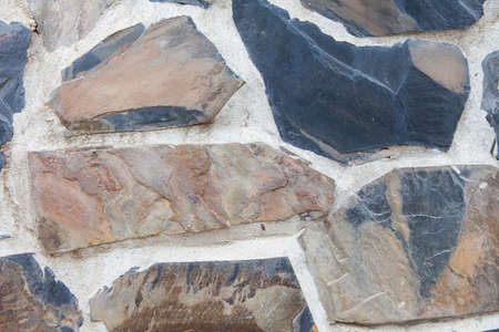 Stone Cladding wall background.