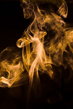 Gold smoke.の写真素材