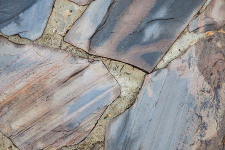 Stone Cladding wall background.の写真素材