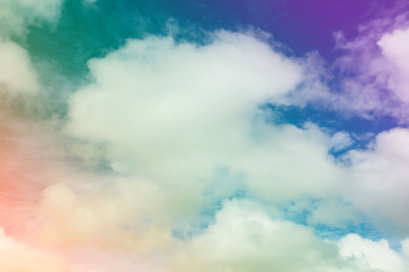 Colorful sky and clouds.の写真素材