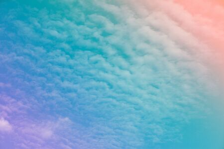 Colorful sky and clouds.の写真素材