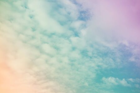 Colorful sky and clouds.の写真素材