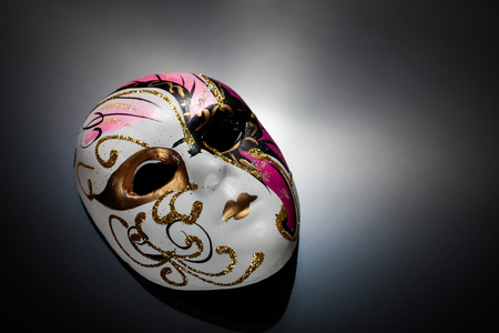 Chinese opera mask, Vintage chinese mask.の写真素材