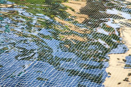 Patterns mosaic tile background in swimming pool.の写真素材