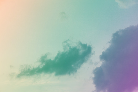 Colorful sky and clouds.の写真素材