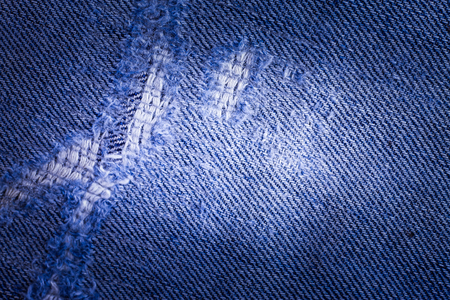 Blue Jeans texture background.