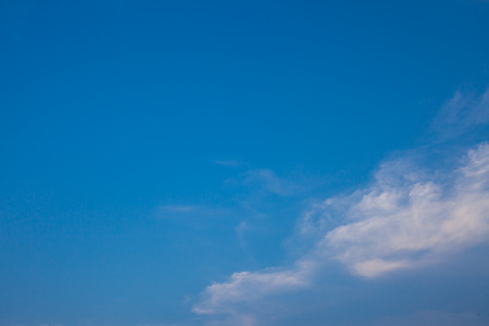 Blue sky with cloud.の写真素材