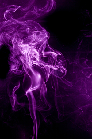 Toxic purple smoke.の写真素材