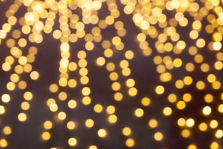 Abstract bokeh night in city background.