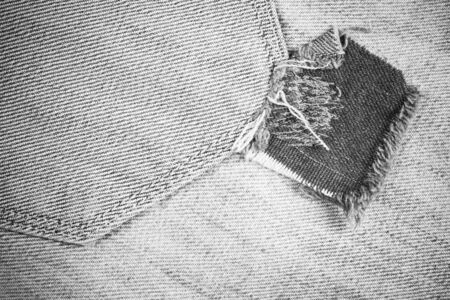 Denim texture, Jeans torn background.