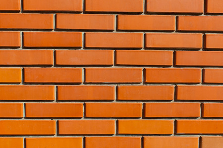 this is an orange brick wall