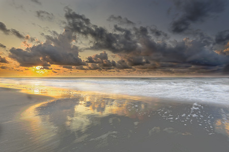 Colorful sunrise on hilton Head Island