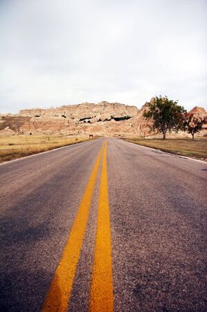 Badlands National Park, southwest South Dakota, USA