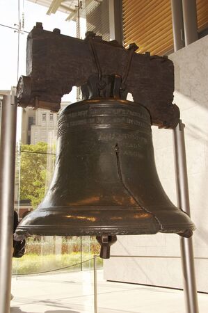 Liberty Bell, Philadelphia, Pennsylvania, USAの写真素材